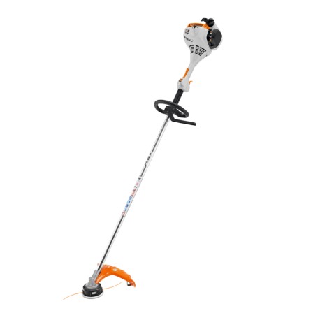 Débroussailleuse thermique STIHL FS 55 R avec poignée ronde et équipée en tête TrimCut C 32-2 Réf. : 41402000549