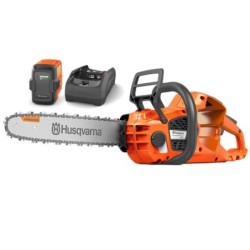 Tronçonneuse à batterie HUSQVARNA 435i PACK avec batterie 40B140 et chargeur 40C80 de chez Husqvarna au prix de 645,15 € par L