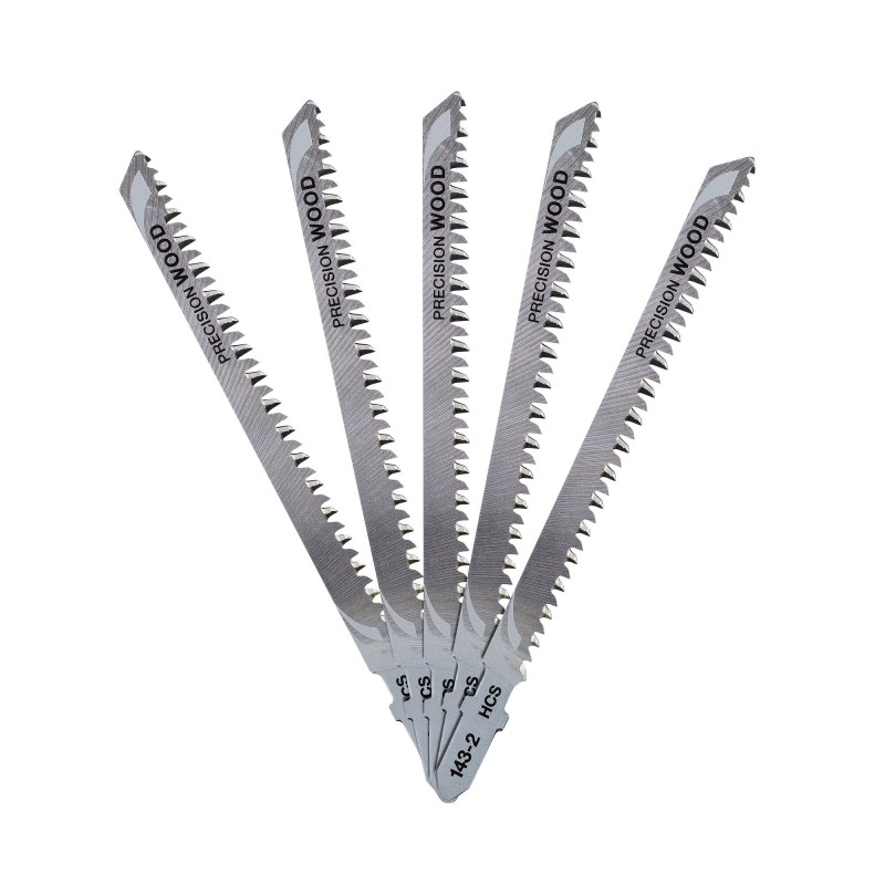 Lame de scie sauteuse bois HCS Profondeur de coupe inférieur à 65mm AttacheT Coupe nette et angles précis