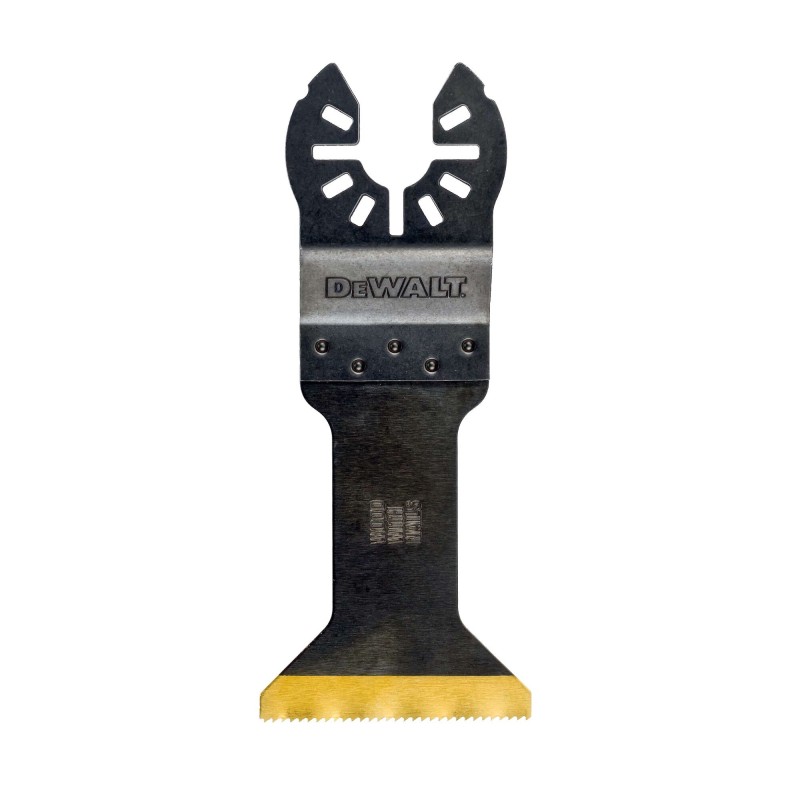 Lame titanium 44x55 mm pour multi-cutter Bois avec clous, plaque de plâtre, PVC