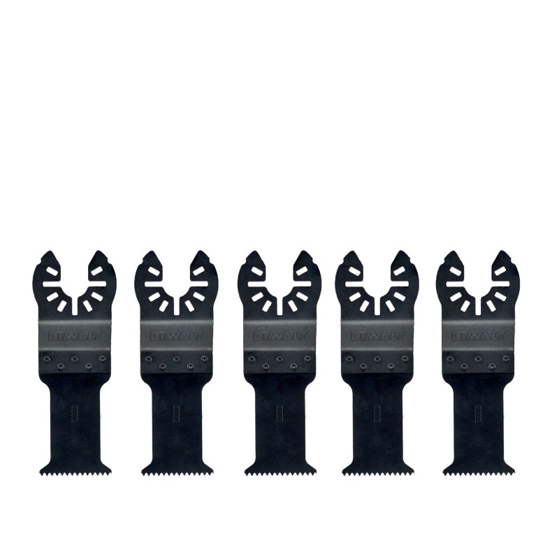 Jeu de 5 lames 30x43mm Bim pour la coupe rapidepour multi-cutter Bois, plaque de plâtre, PV