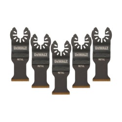 Jeu de 5 lames 30x43mm pour multi-cutter Pour la découpe de métal