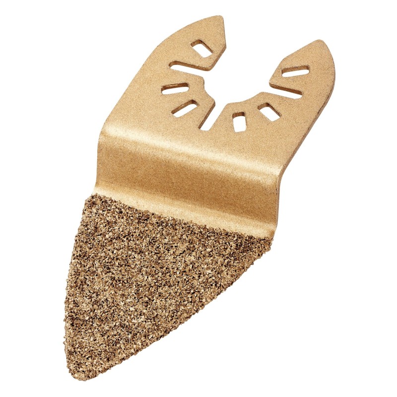 Lame diamant triangulaire pour multi-cutter Ponçage de mastic, colle de ciment, béton, pierre et bois