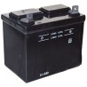 Batterie pour tondeuse autoportée 12V, 32A. L: 196, l: 131, H:184mm, + à droite. (livrée sans acide).