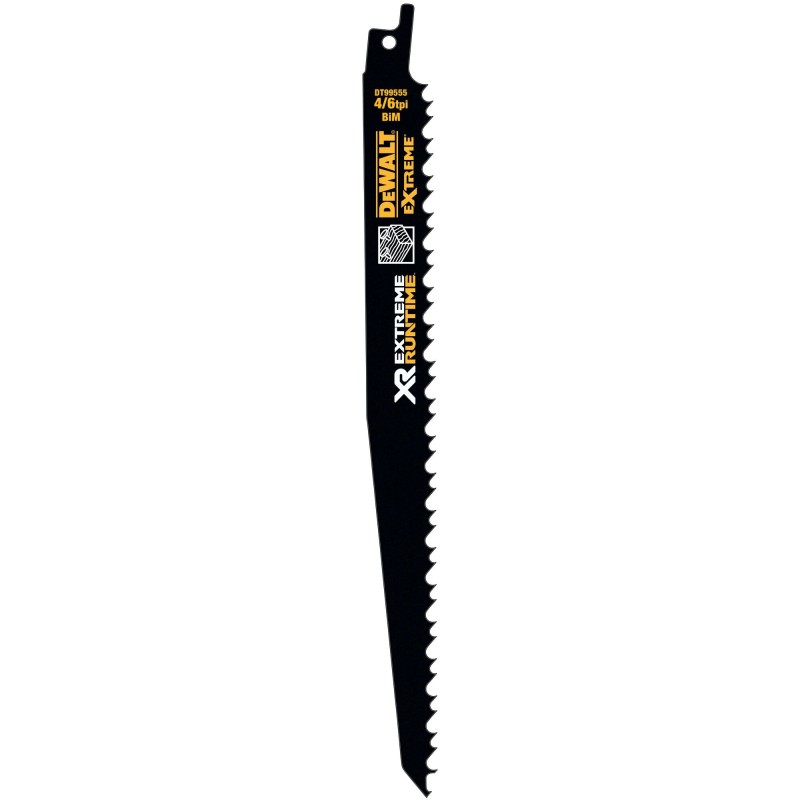 Lame de scie sabre XR Runtime pour la coupe du bois 230mm