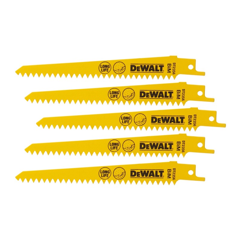 Lame de scie sabre BIM pour applications spéciales 152mm Coupe de plâtre sans éclats