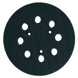 Plateau de ponçage velcro pour ponceuse excentrique 8 trous ø 125mm