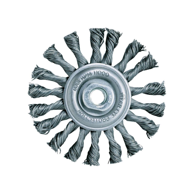 Brosse circulaire pour meuleuse 115x22,2mm