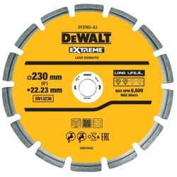 Disque laser pour béton dur/granités 230x22.2mm, hauteur segment 8.5mm