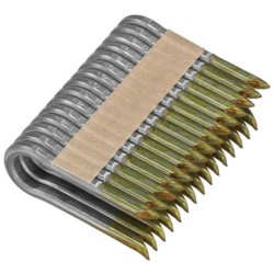 Agrafes crantées éléctro-zinguées 50mm