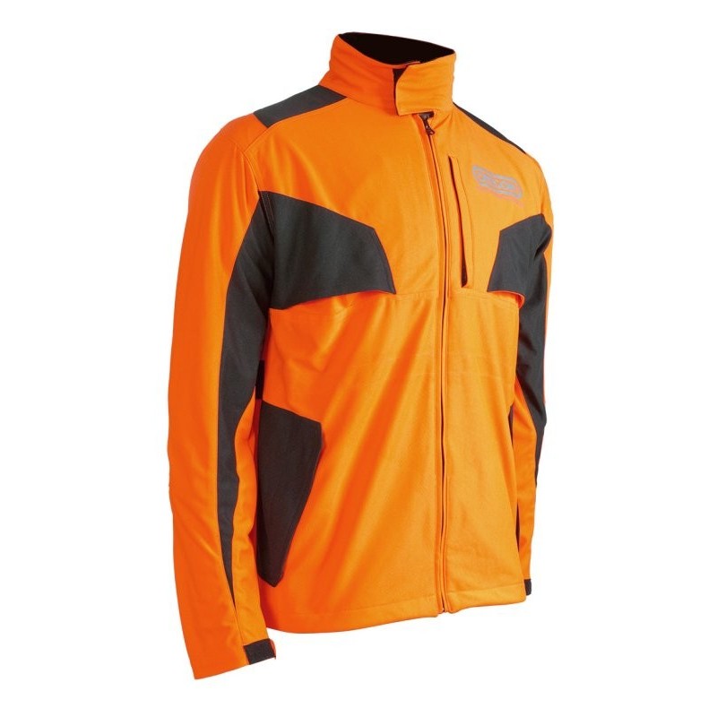 Veste forestière haute visibilité orange