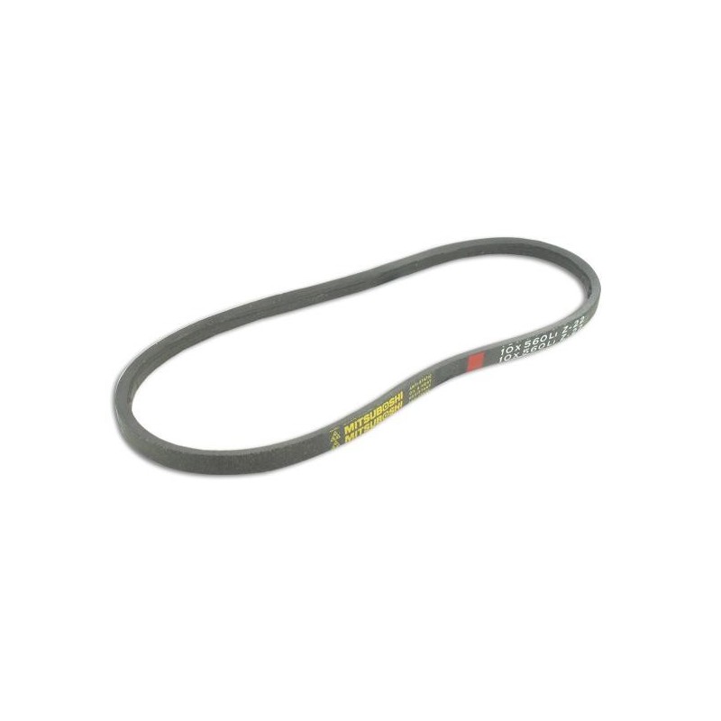 Courroie lisse série Z235 (section 10x6mm) Longueur ext: 638mm.