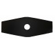 Lame droite 230x1.6mm alésage 25.4mm pour débroussailleuse.
