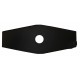 Lame droite 250x1.6mm alésage 25.4mm pour débroussailleuse.