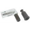 Antiparasite métallique pour bougie d'allumage de 21mm pour fil Ø : 7mm