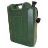 JERRICAN PLASTIQUE VERT ARMEE 20 LITRES