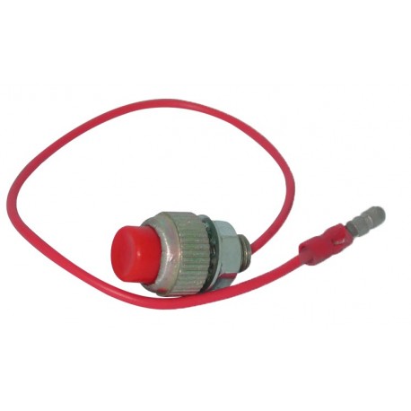 Contacteur poussoir de masse à visser pour mise à l'arrêt du Moteur 