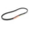 Courroie lisse trapézoïdale série LA (section 12,5x8,5mm) Longueur ext: 23".