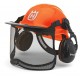 Casque Functional orange fluo Husqvarna