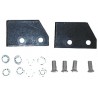 Jeu de 2 ailettes + visserie pour tondeuse SNAPPER.