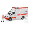 Ambulance MB Sprinter avec conducteur BRUDER