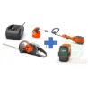 PACK TAILLE-HAIES BATTERIE 215IHD45 + COUPE BORDURE 215IL+BATTERIE 40-B70+CHARGEUR 40-C80