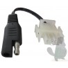 Raccord spécifique SAE/MOLEX pour chargeur de batteries XTEXL900 et autoportées de marque CASTELGARDEN.